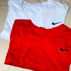 Bundle- 2 Nike Dry Fit Sports Shirts